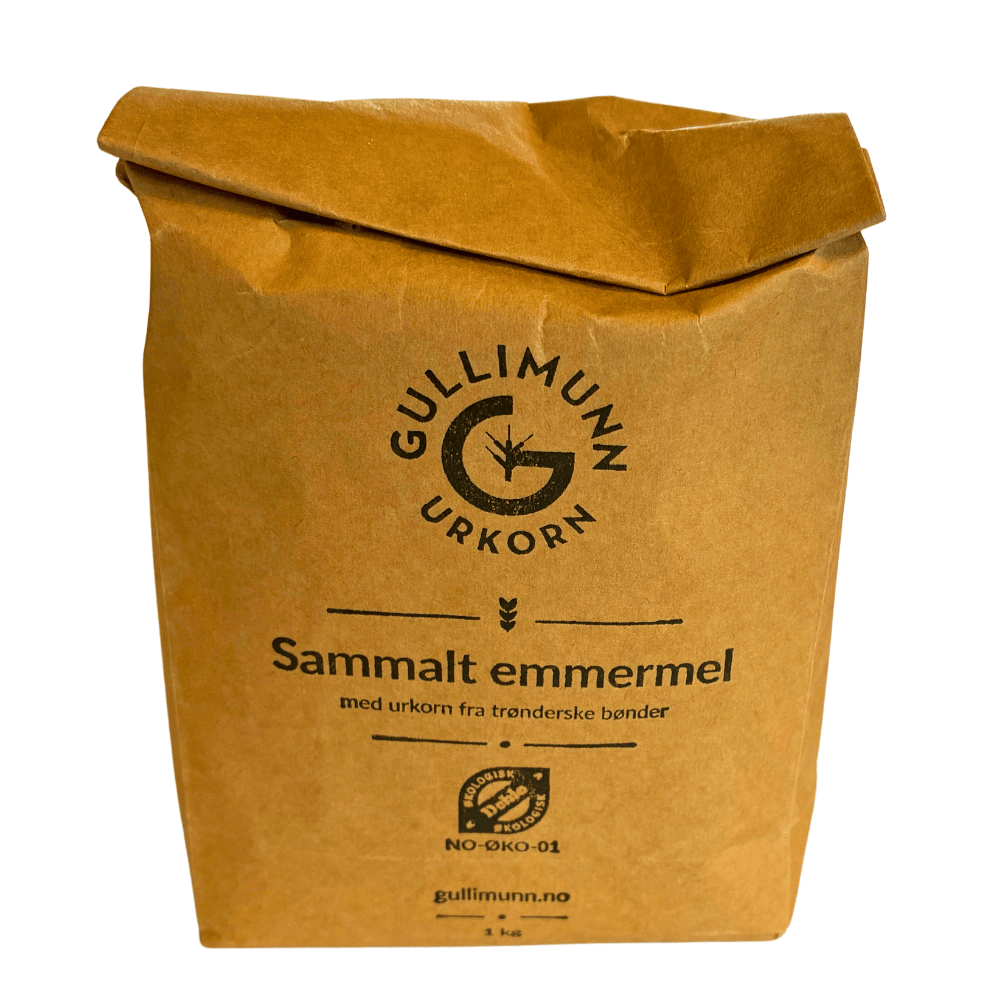 Økologisk sammalt emmer fra Gullimunn